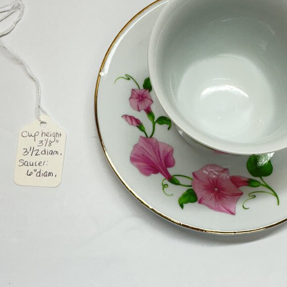 Morning Glory? Saucer & Cup No Call Outs Add to your collection! - Picture 11 of 11